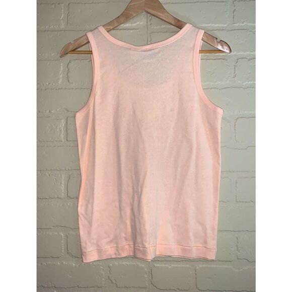 NWT PEACH LACE TRIM TANK TOP SIZE LARGE - Picture 7 of 12